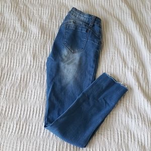 Skinny Angle length Jeans